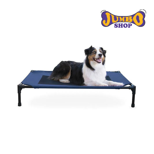 Jumbo Shop - Dog Bed, Large, Navy Blue