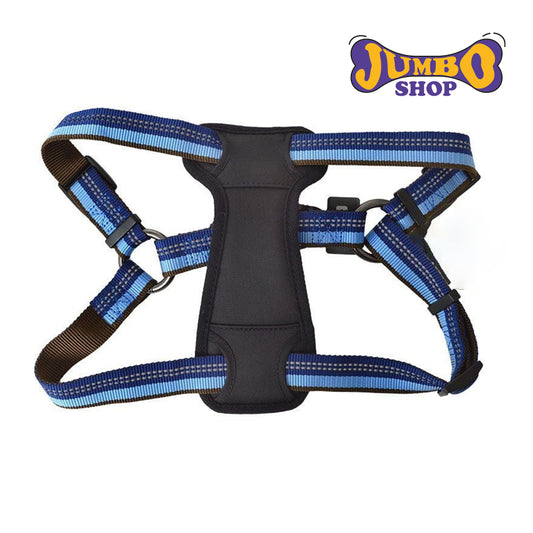 Jumbo Shop - Adjustable Padded Dog Harness - Fits 20"-30" Girth